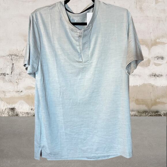Liberty Pro NWT Men’s Active Quick Dry Casual Shirt Gray Size Medium - Picture 1 of 3